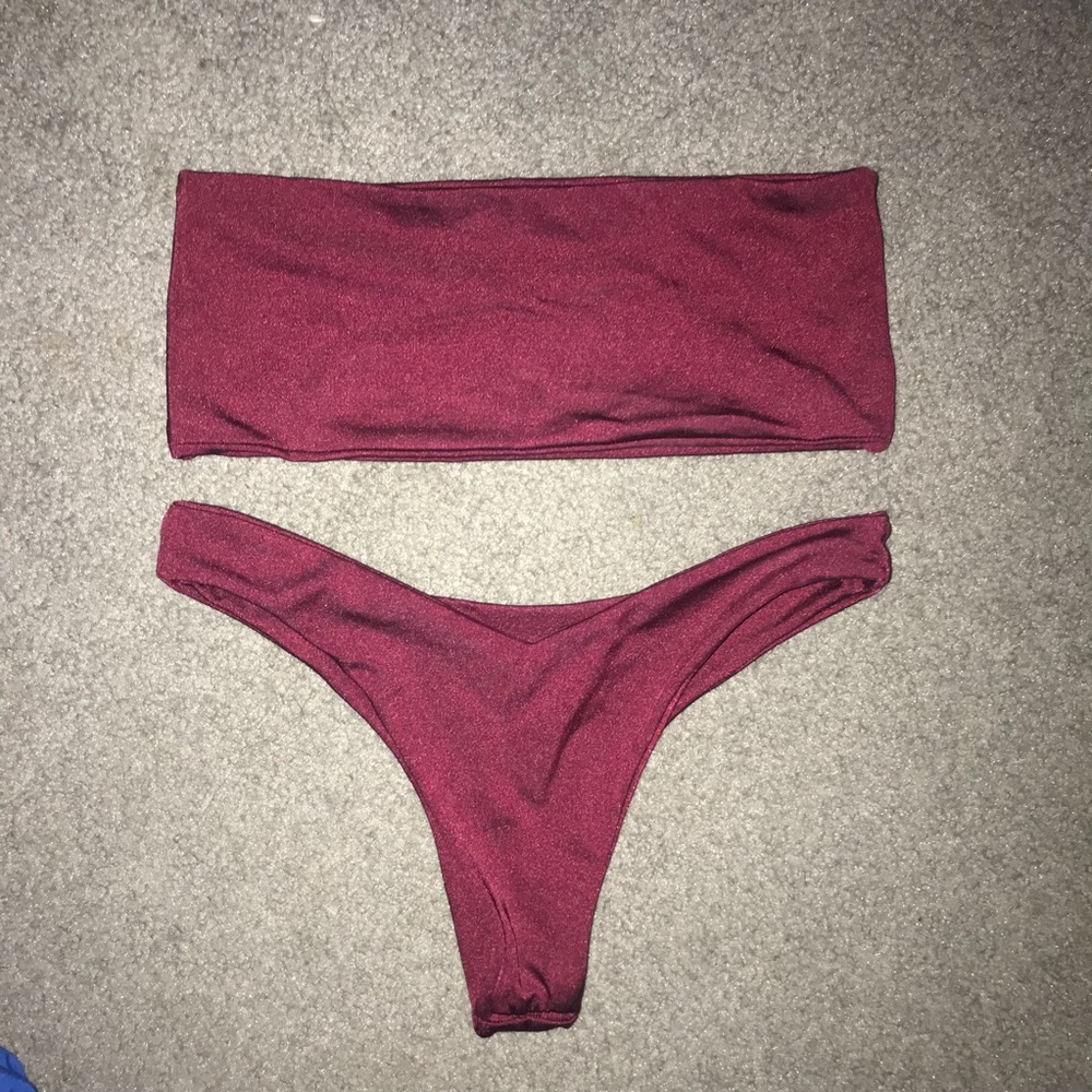 Red bikini